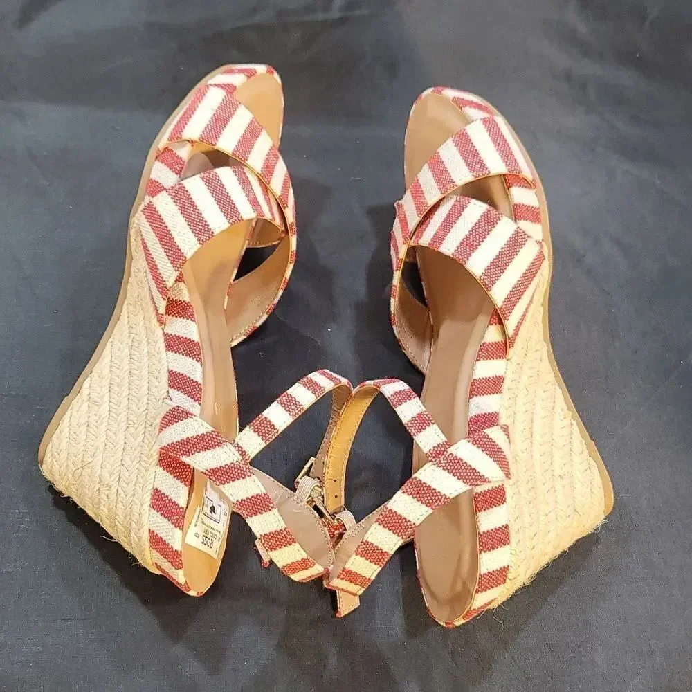 BRAND NEW AEROSOLES WOMEN'S PASTEL WEDGE SANDAL